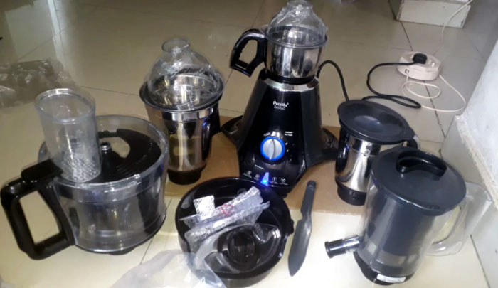 Preethi Zodiac MG 218 mixer grinder is one of the best models in india 