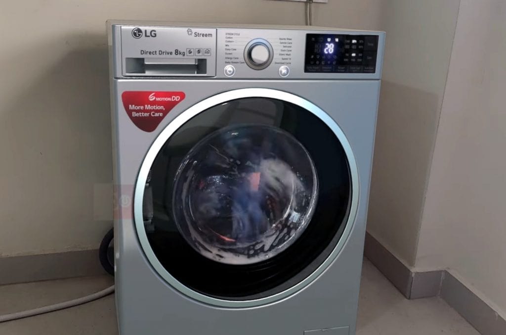 LG Front Load washing machine clothes