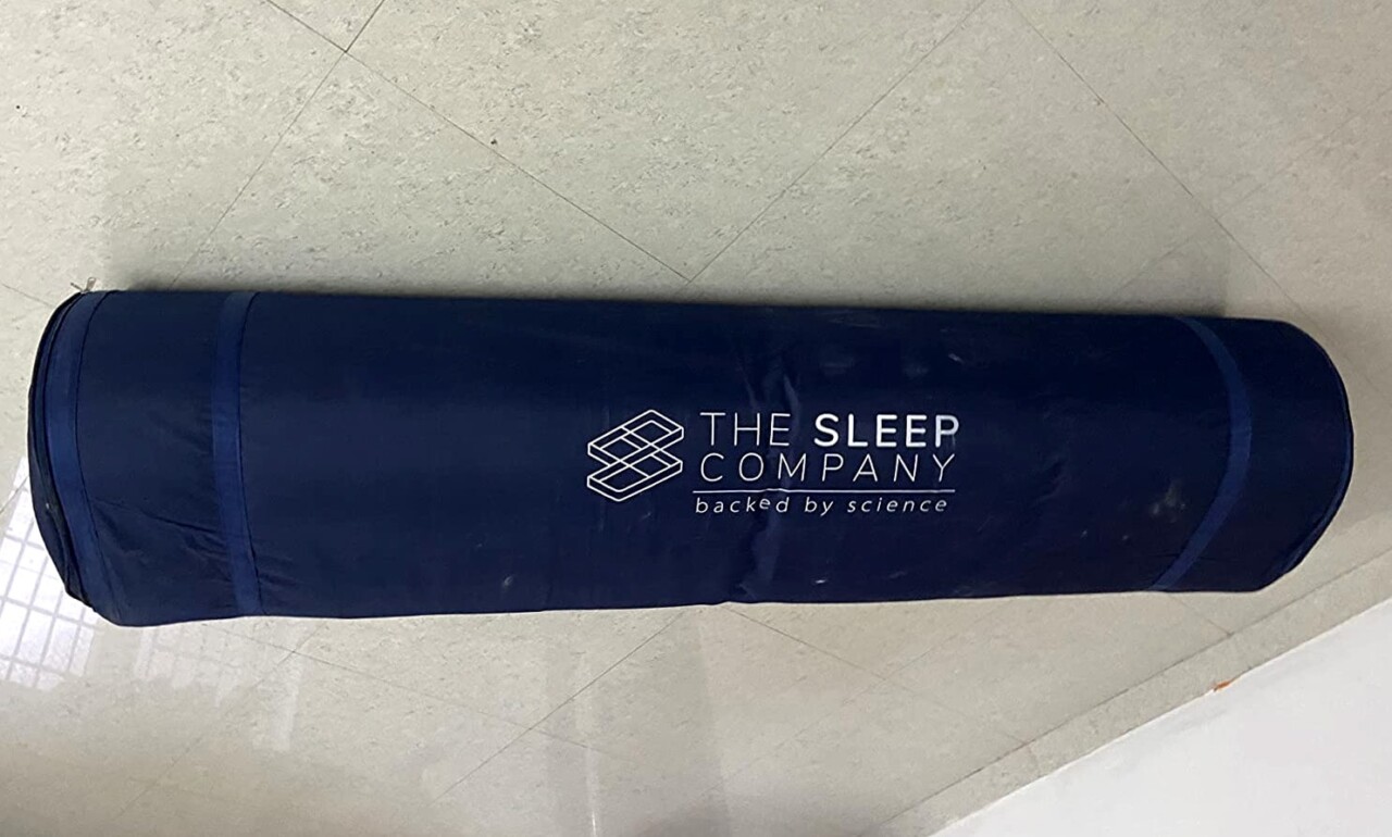 sleep company mattress packaging 