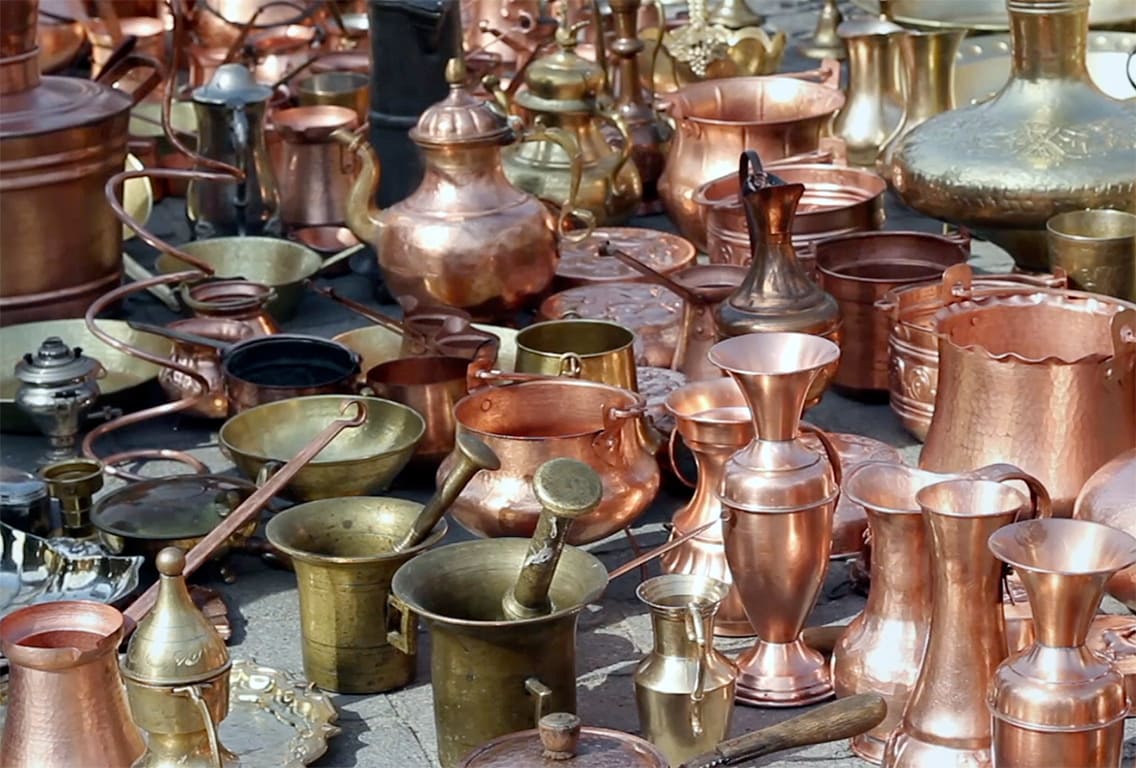 copper vessels