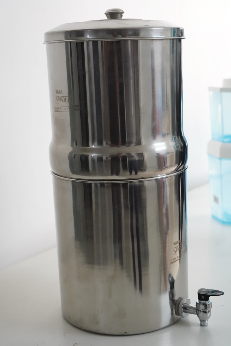 TATA Swach Steel Gravity Water Purifier india