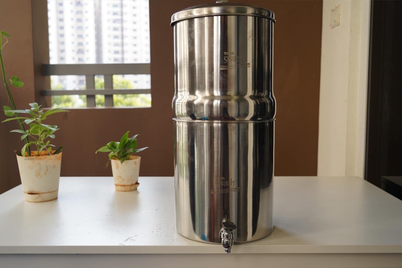 TATA Swach Steel Gravity Water Purifier review