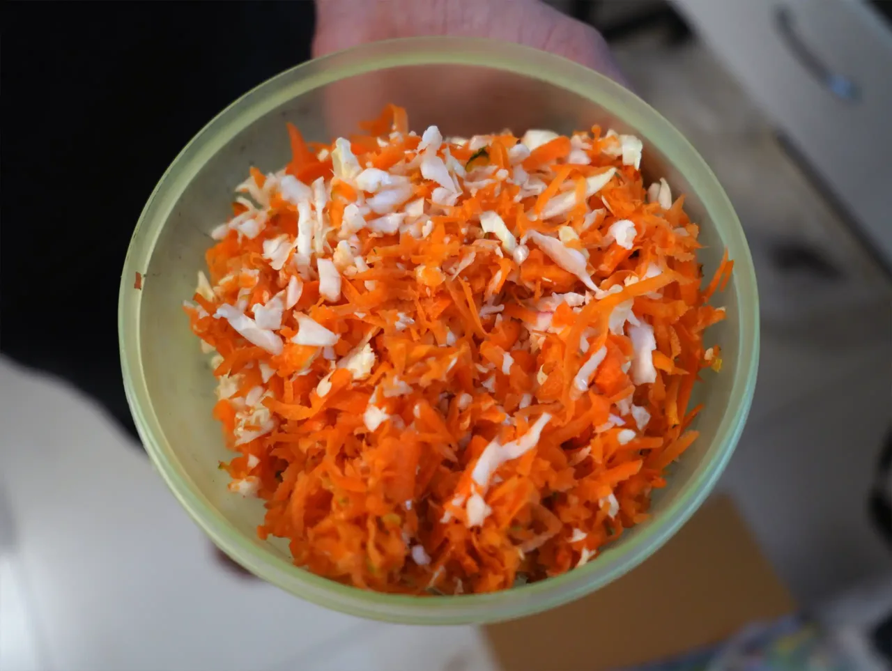 carrot slicing in Bajaj Food Processor