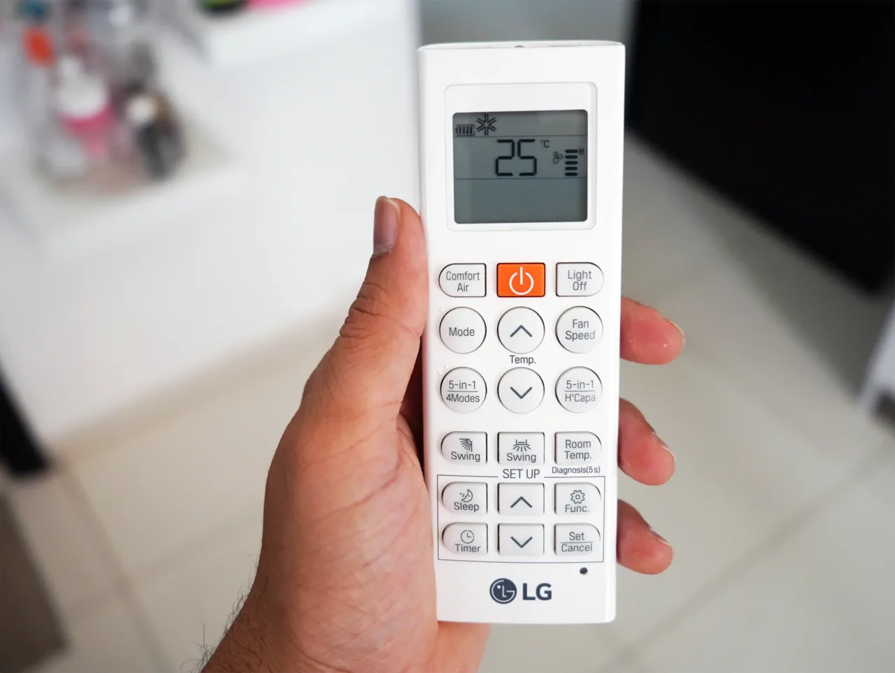 LG AC Remote with AI