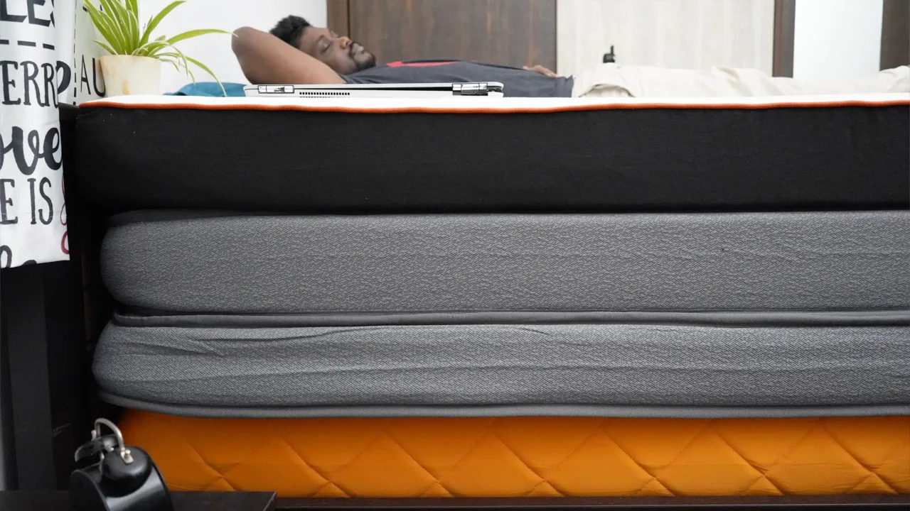 Mattress thickness and layers
